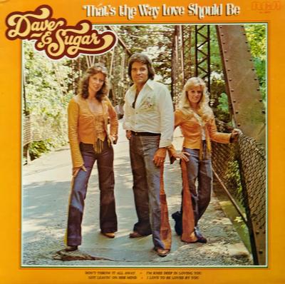 LP Record DAVE & SUGAR - That's The Way Love Should Be PL12477 RCA Victor 1977 UK Folk Used
