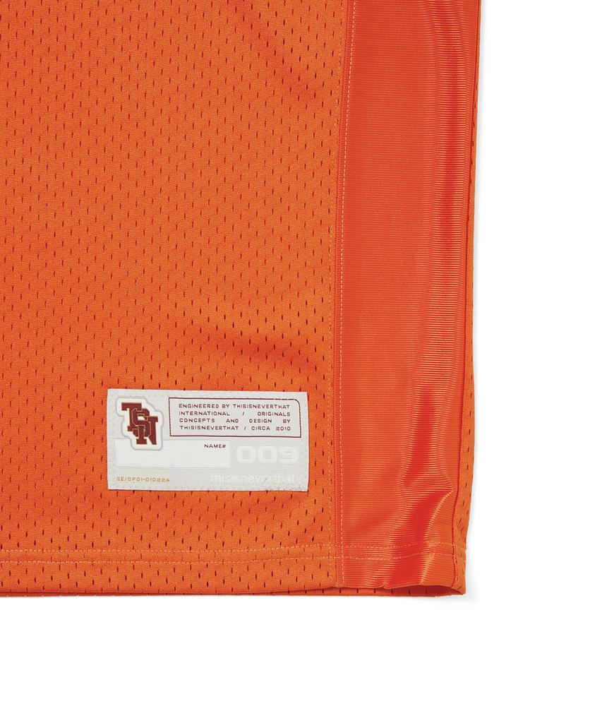 THISISNEVERTHAT Football Jersey Orange