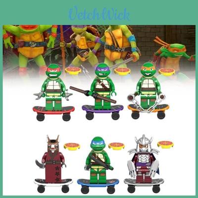 Colorful Ksz 723 Ninja Series Abs Building Block Mini Figures For Imaginative Play