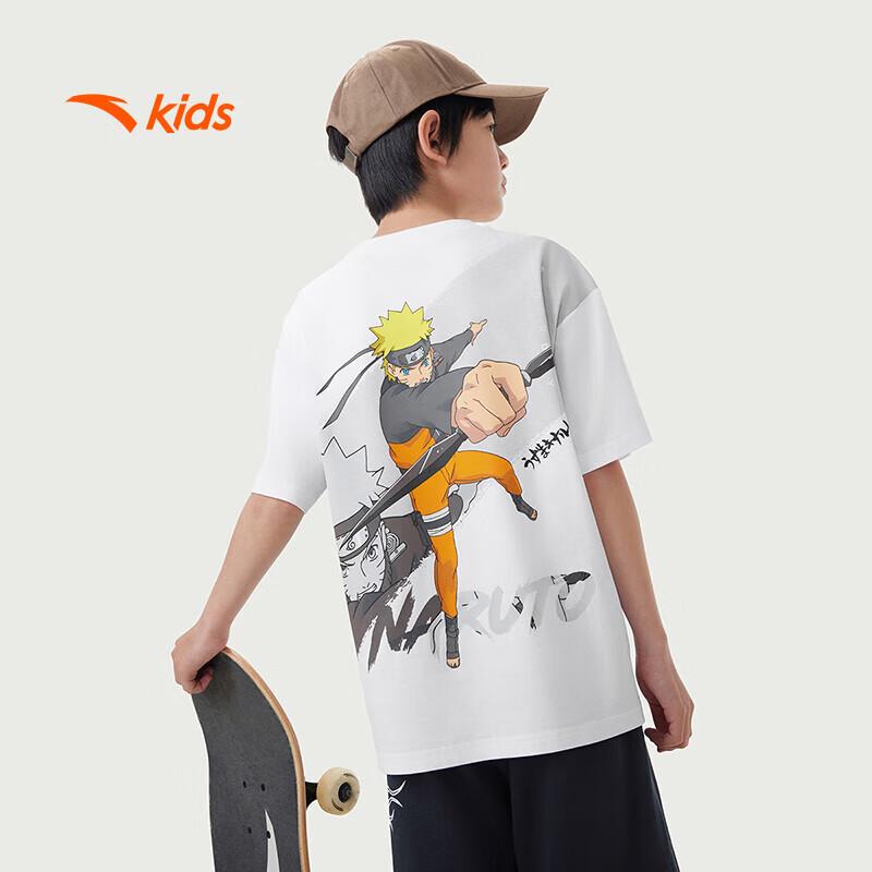 ANTA Kids Naruto Collaboration Cotton Short Sleeve T-Shirt
