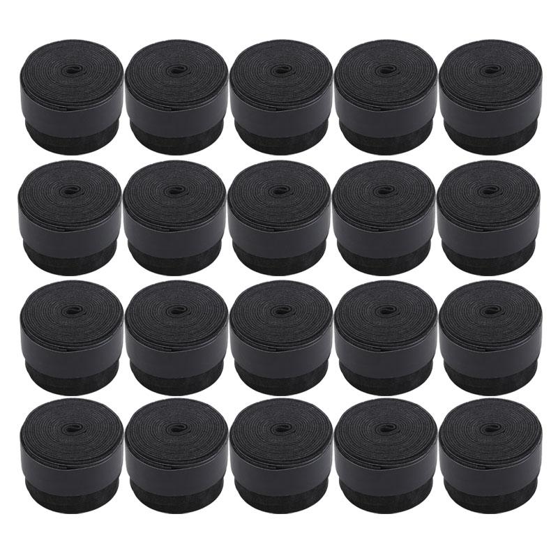 20/60Pcs Universal Tennis Racket Overgrip Anti-Slip Sweatband Shock Absorption Padel Badminton Handle Grip Tape