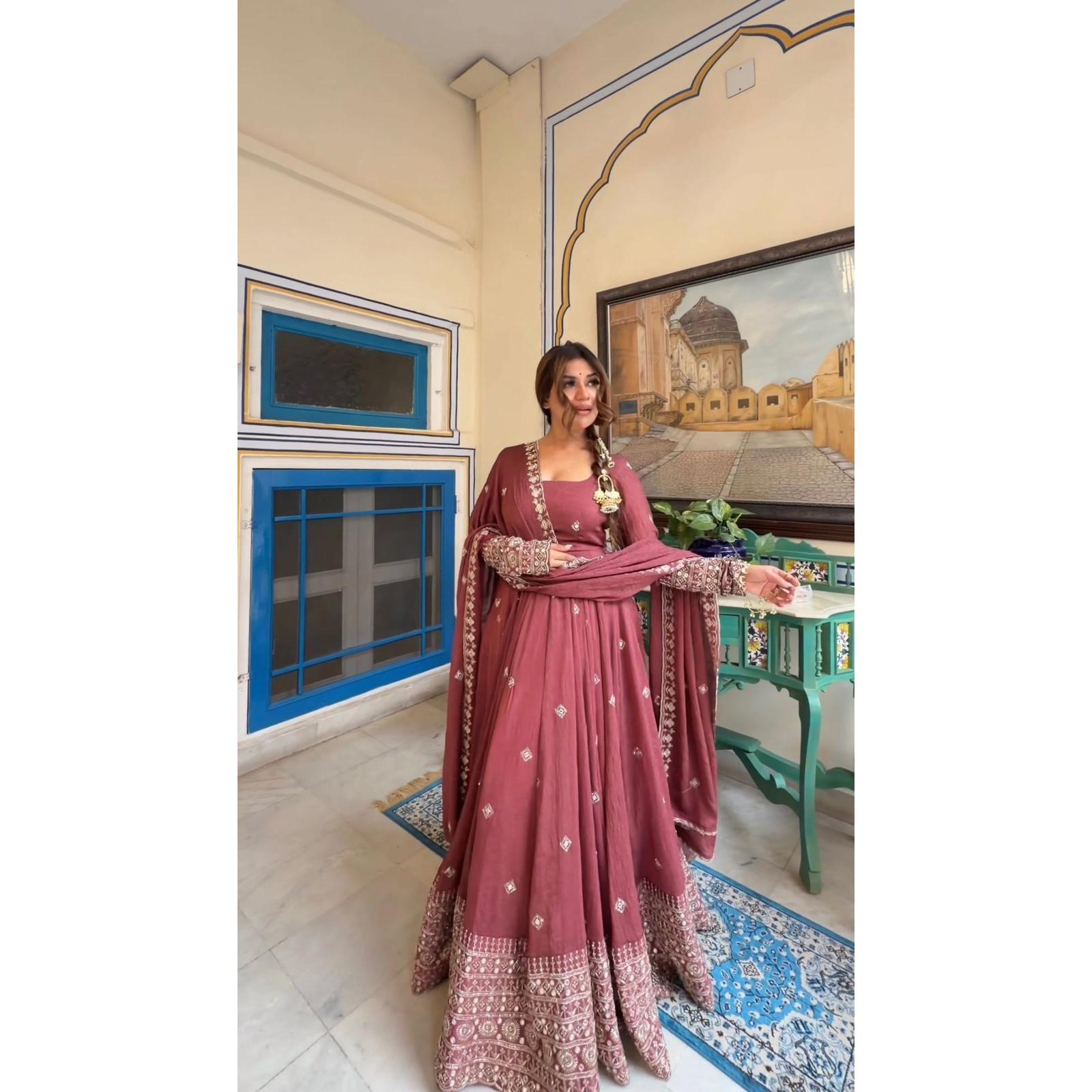 Salwar Kameez Indijas Pakistānas Kāzu Balles