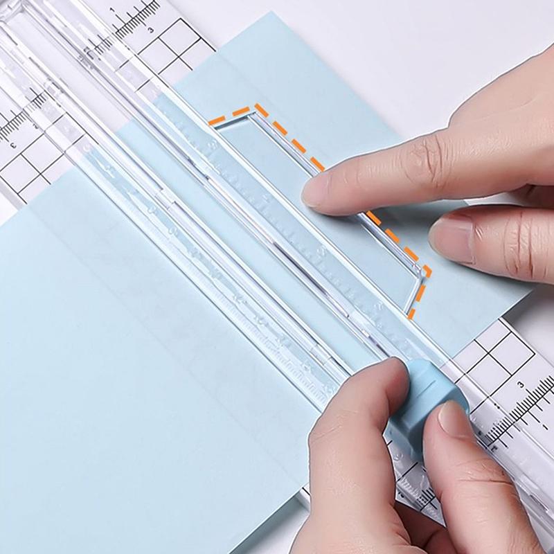 Cortador de Papel 4 em 1 Cortador de Papel Artesanal Ferramenta Multifuncional para Scrapbooking Para Cortar Papel Fotos Scrapbook Cartão Postal