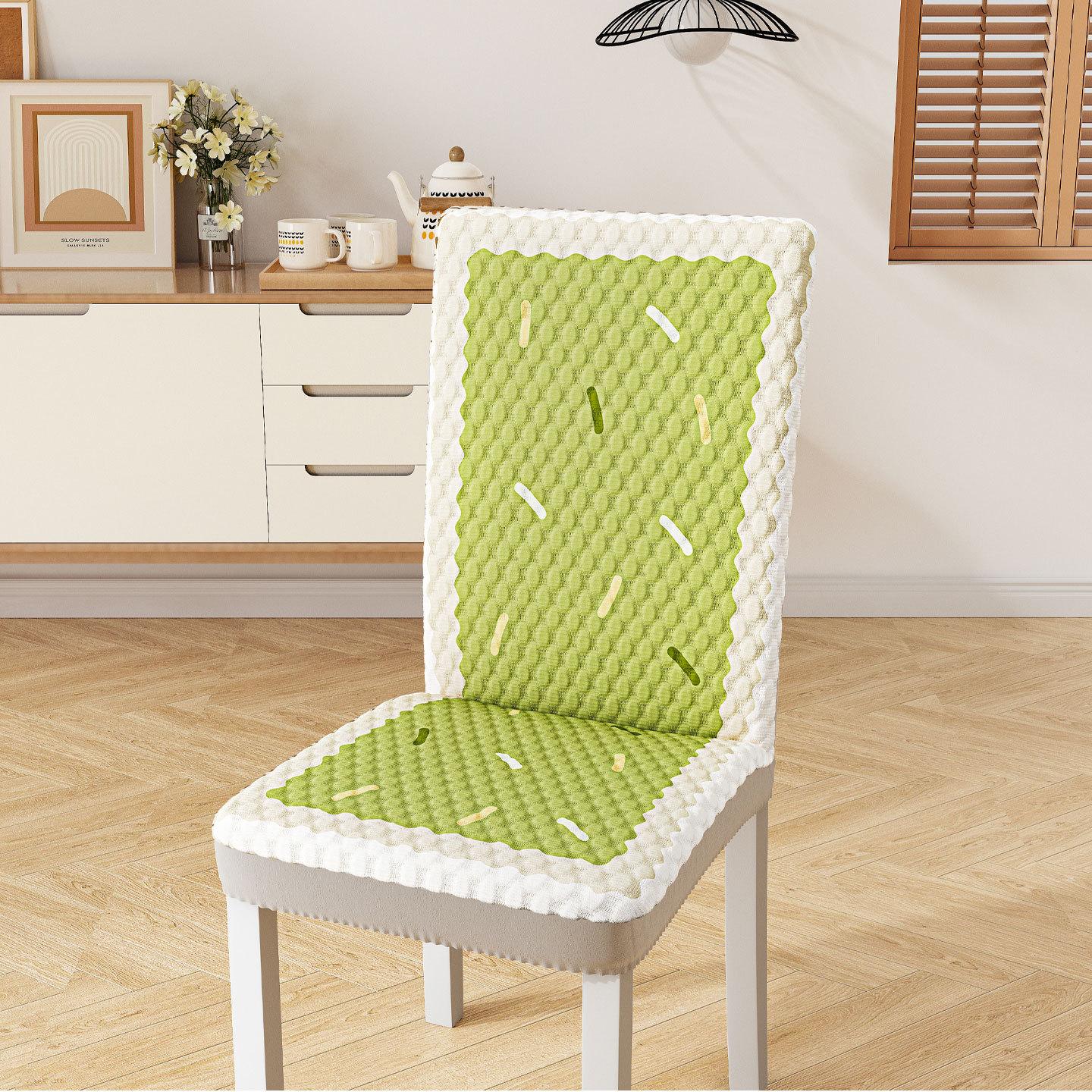 Chair Cover Elastic Dust Seat Cover Anti-cat Scratch Chair Cover Hotel Dining Chair Cover chair cover x 1