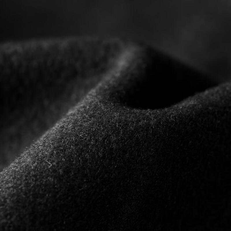 YOUNGOR Premium Men's Wool Cashmere Down Lined Overcoat