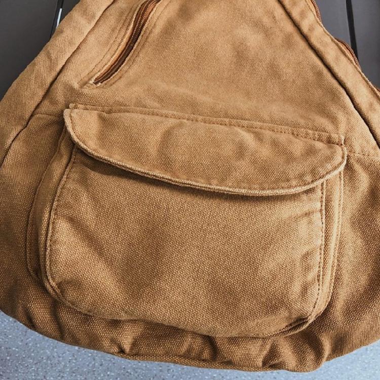 Chest Bag for Teen Canvas Fanny Pack Sports Bag Versatile Travel Bag Belt Bags