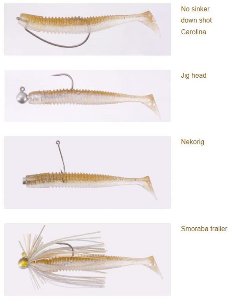 Sale OSP Soft Lure HP Shad Tail 2 Inches W-069 (7409)