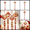Elegant Chinese New Year Decoration 2025 Snake Year Pendant Hangings For Joyful Spring Festival Home Setup