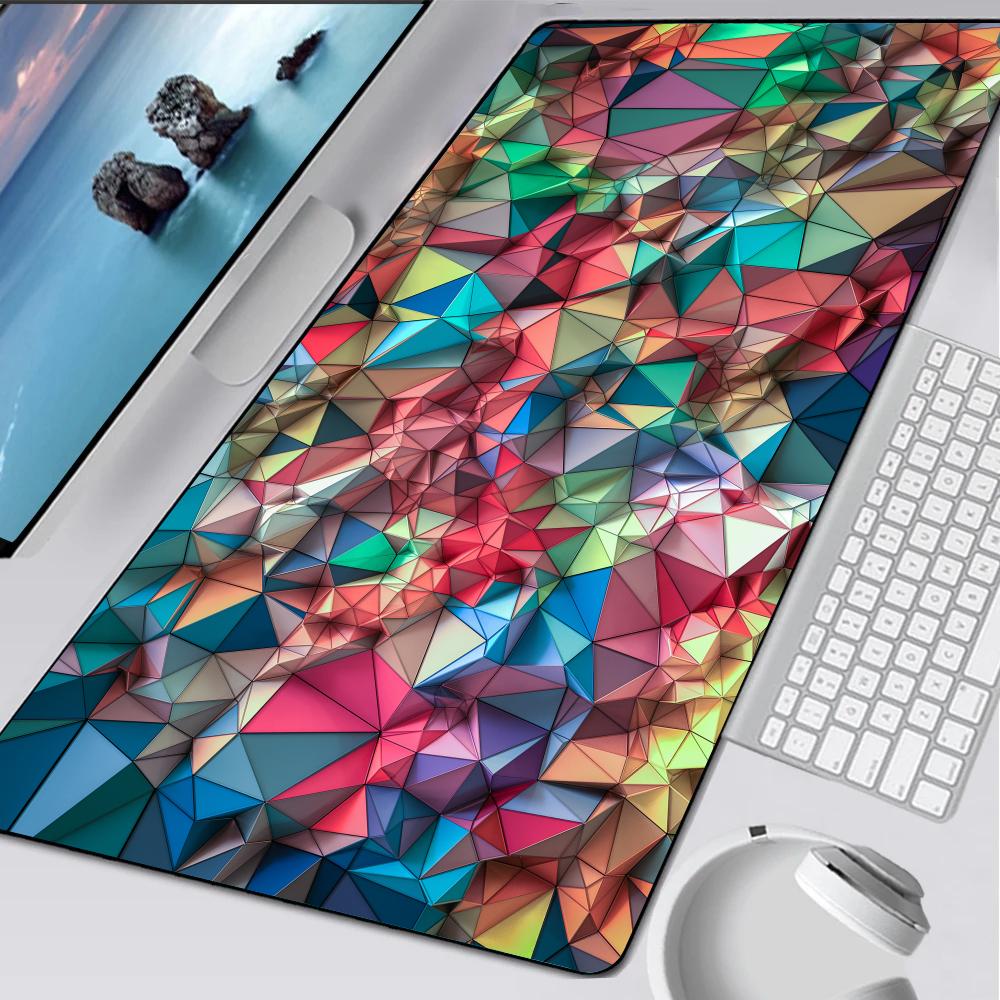 3D Abstract Mouse Pad Rubber Mat Laptop Xxl Mousepad Notebook Gamer Computer Table Gaming Accessories