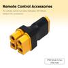 Plastic XT60 Plug Connector DIY Accessories XT60 Male To XT60 Female RC Parts Parallel Adapter Converter for Lithium Battery ESC