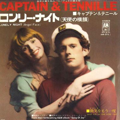 7inch Record CAPTAIN & TENNILLE - Lonely Night (Angel Face) / Smile F AM275 A&M 1976 Japan Rock Used