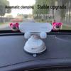 2024 Cute Cartoon Suction Cup Phone Holder: Anti-Shake Universal Car Navigation Stand