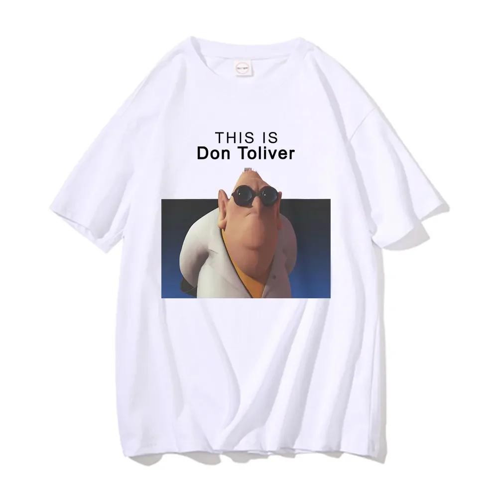2026 This Is Don Toliver T Shirt UNISEX Women Hip Hop T Shirts UNISEXs Cartoon Streetwear Male Cotton Short Sleeve Tshirts S