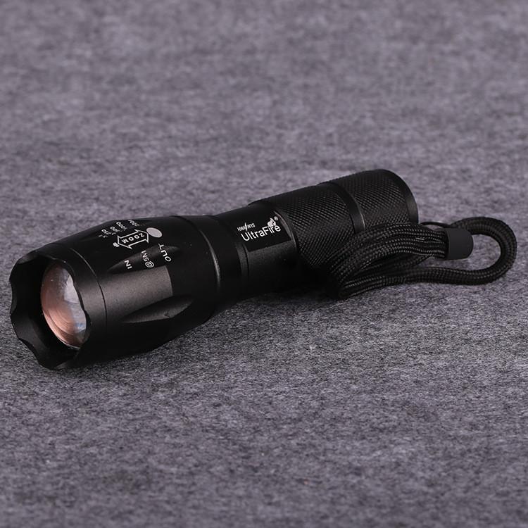 Highpowered Tactical Taclight Flashlight 40x Brighter Led Suitable Outdoor Use