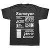 Saker att göra för en lantmäteri T-shirts Sarkastisk lantmätare T-shirt Grafik Streetwear Kortärmad Födelsedagspresenter T-shirt