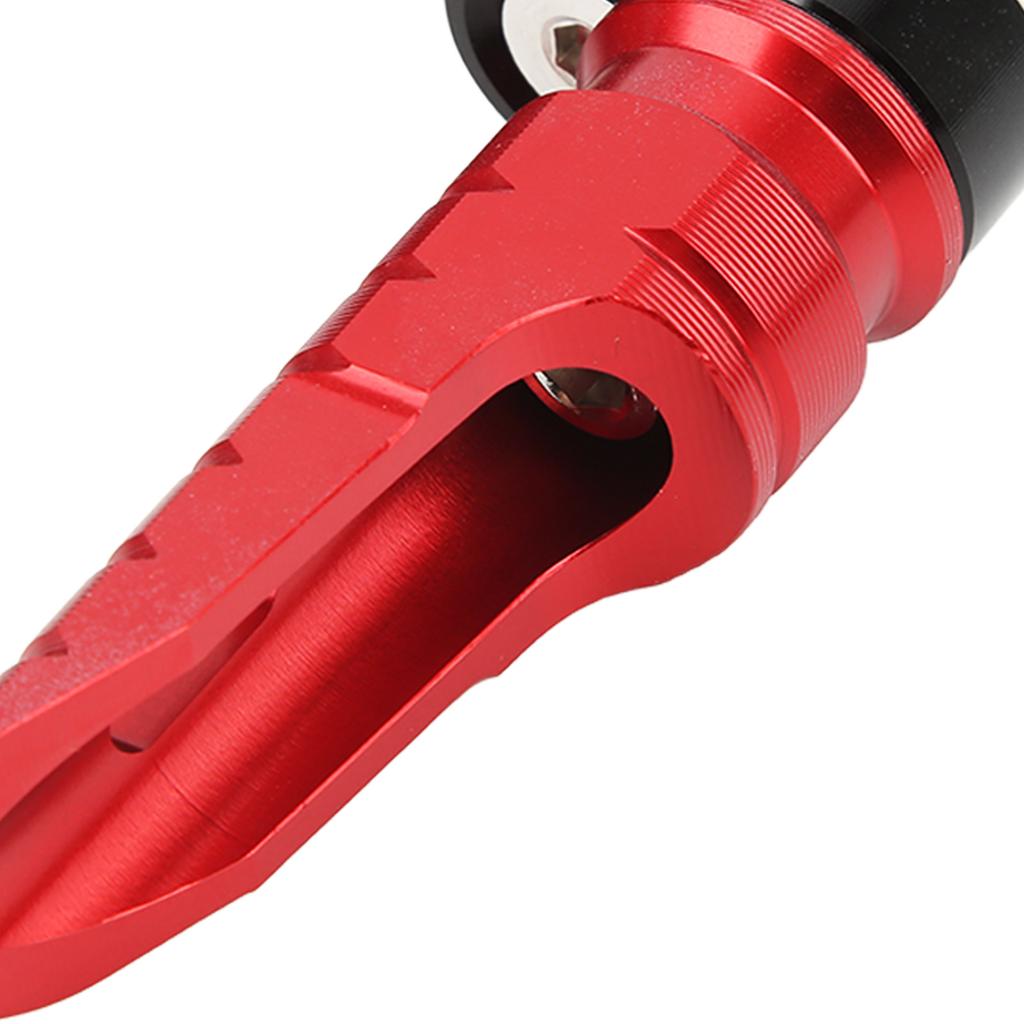 Motorcycle Front Foot Peg T6063 Aluminum Alloy Driver Footrest Pedal Bracket Replacement for BN302S