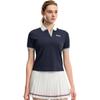 FILA Tennis Knitted Quick-Dry Short Sleeve Polo Shirt Women tops A51W623101F-NV