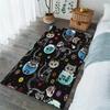 Cartoon Cat Pattern Large Carpet Decoration Room Living Room Home Floor Mat Handsome Mage Cat Bedroom Room Decoration Carpet
