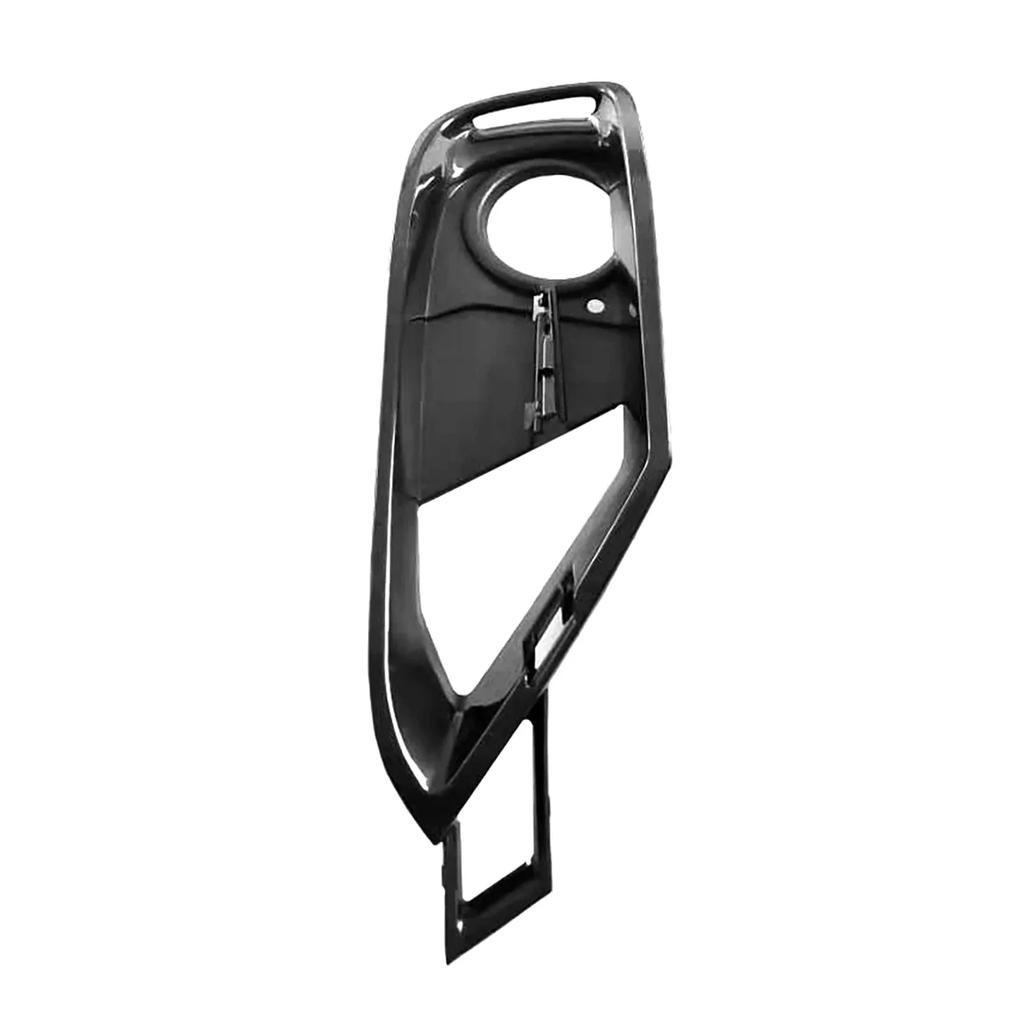 Car Front Bumper Fog Light Cover Set With Silver Trim or BMW 3 Series F30 F31 2012-2015, W/ TRIM LINES, W/ SPORT LINE