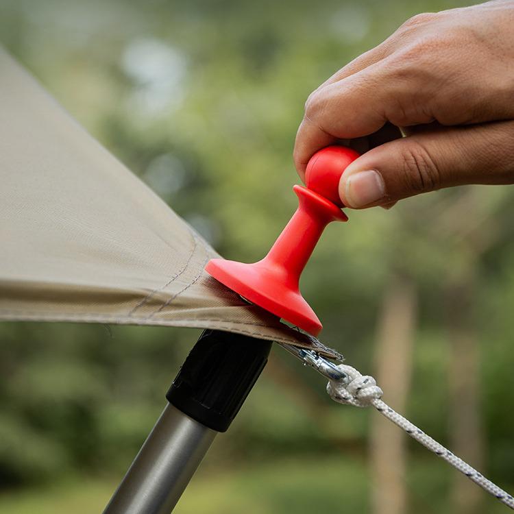 Insulated Lightning Protection Cap for Tent Poles