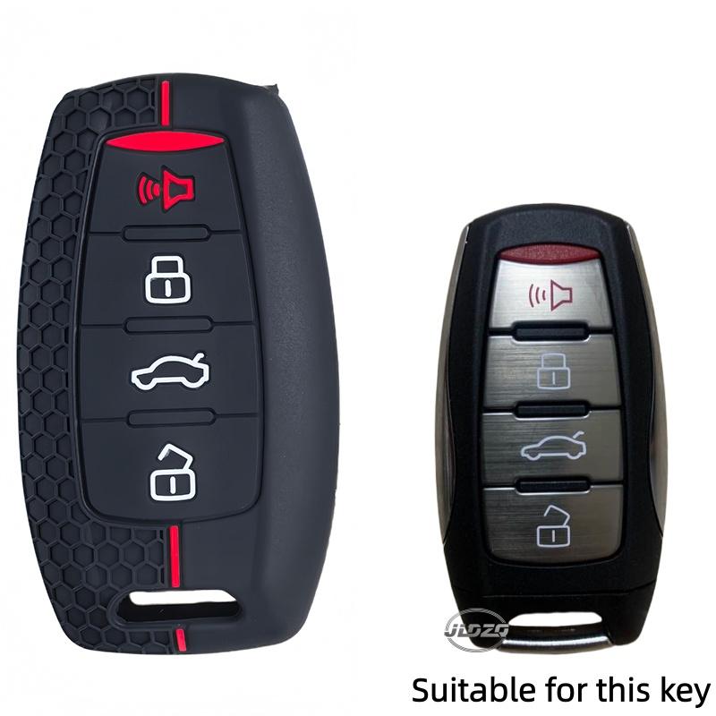 Fashion Silicone Car Key Case For Haval Jolion H6 H9 H7 H4 F5 F7X F7H H2S Gmw Dargo Auto Styling Accessories
