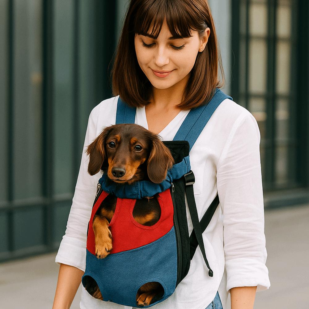 Large Space Pet Carrying Backpack Breathable Dog Backpack Pet Outing Bag  Pet Travel