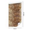 Imitation wallpaper for living room and bedroom 50x1000