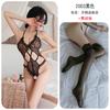 Sexy lingerie sexy neck lace pajamas hot temptation open onesie uniform women