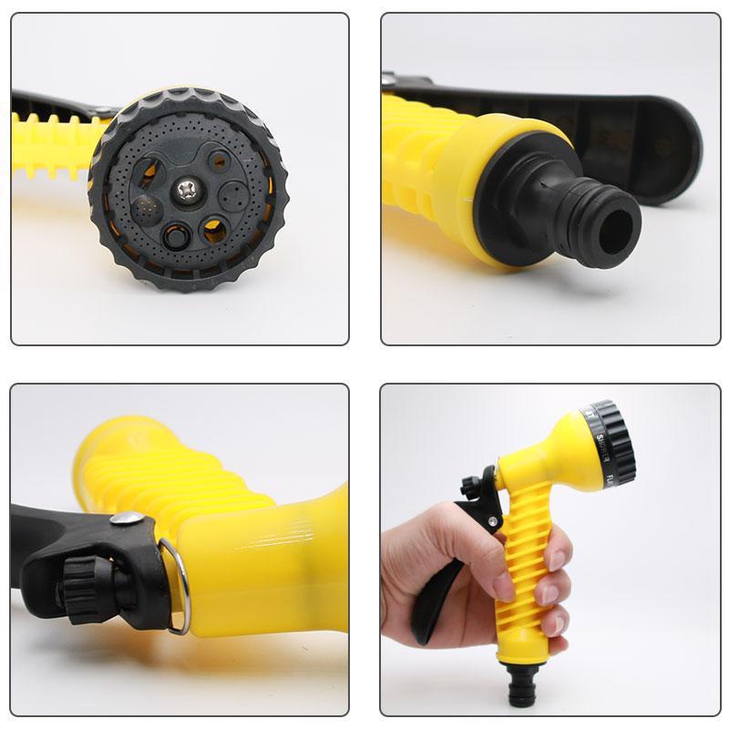 7-Function Car Wash & Garden Water Gun: Multi-Mode Shower Head