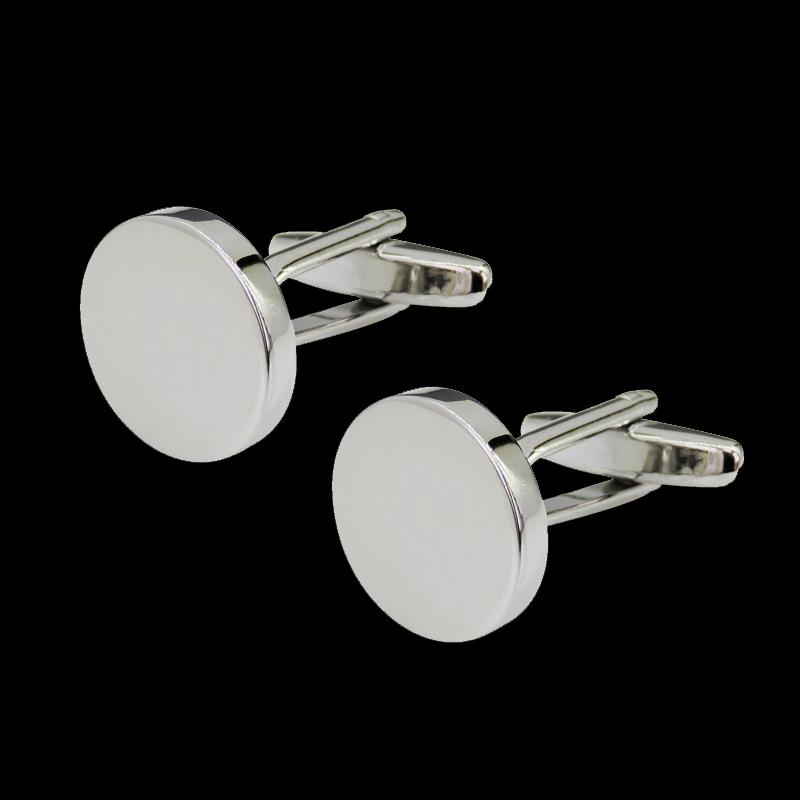 High Quality Novelty Cuff Links Copper Metal Laser Engraving Cufflinks Mans French Suit Accessories Jewellery