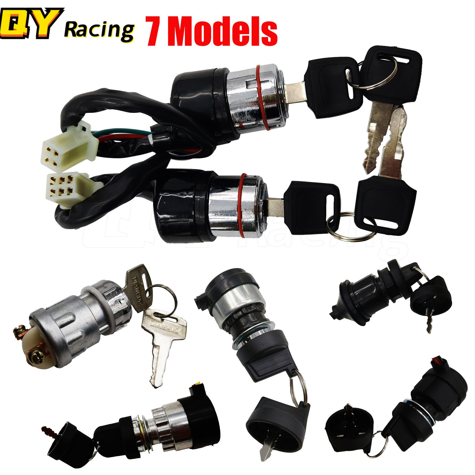 

3/4/5/6 проводов ATV Quads ключ зажигания для Honda Yamaha Suzuki Китай Taotao Kazuma 4 Wheeler Go Kart