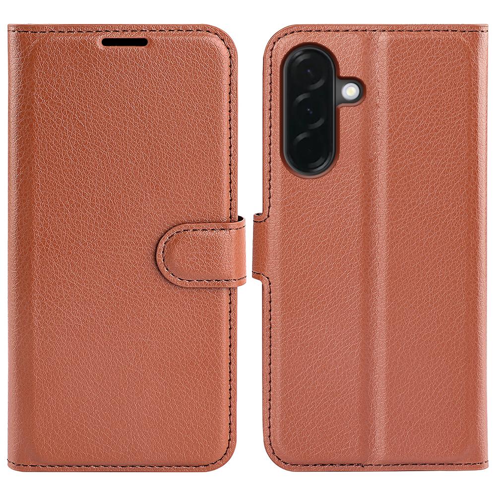 For Samsung Galaxy A37 5G Case Wallet Stand Litchi Texture Shockproof Leather Phone Cover