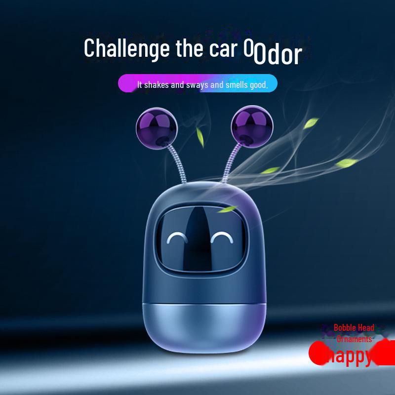 Robot Car Air Freshener: Long-Lasting High-End Aromatherapy Perfume and Decorative Ornament