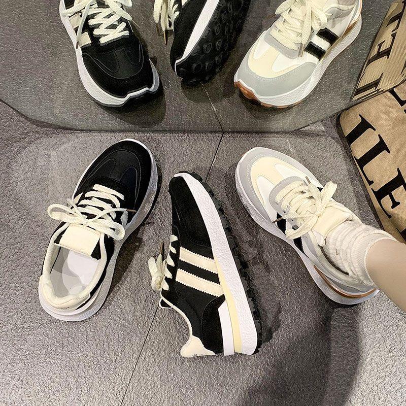 Super fire Forrest Gump shoes women's new women's shoes versatile shoes spring fashion spring and autumn platform sports shoes one piece 2025