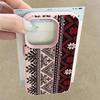Vintage Totem Pattern TPU Phone Case For iPhone 17 16e 16 15 Pro Max 14 13 12 Pro Max 11 Air Soft Leather Texture Silicone Cover