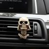 Car Air Outlet Aroma Car Perfume Tablet Car Decoration Halloween Car Decoration Skull Aromatherapy Clip