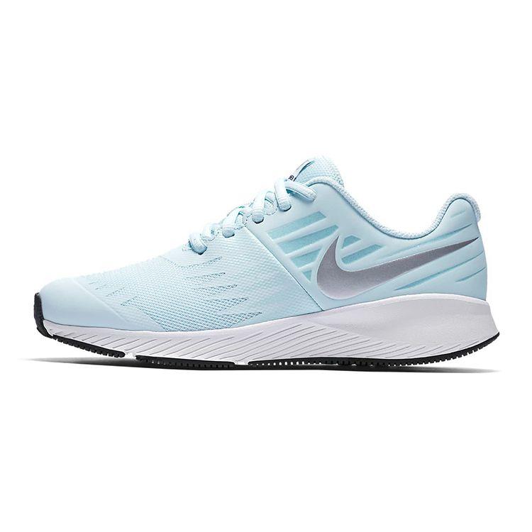 Nike Star Runner Versatile Daily Low-Top Kids Running Shoes Light Blue Kids Running Shoes 907257-401