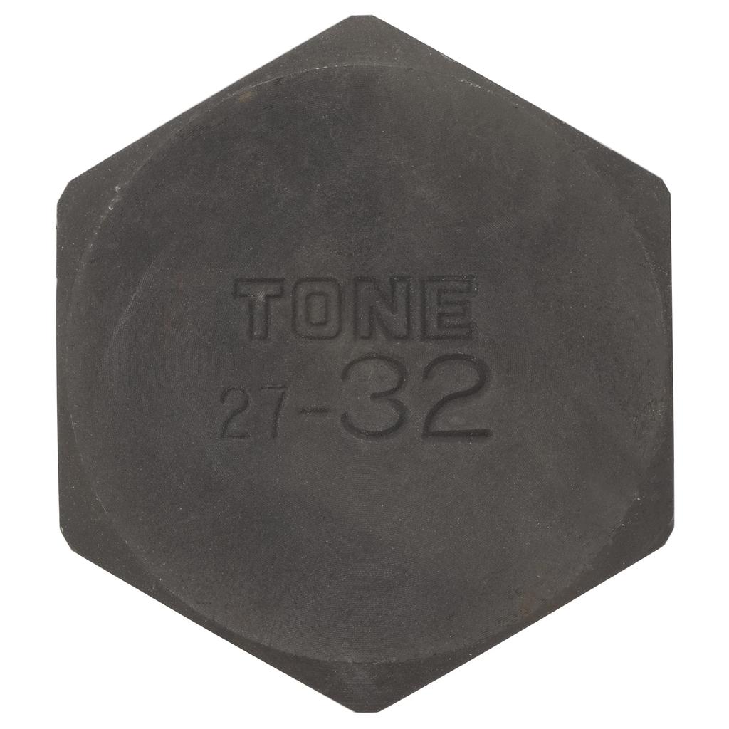 TONE Impact Hexagon Bit Drive Square Bit Insertion 27mm Width Across Flats 32mm (Replaceable) BIT27-32