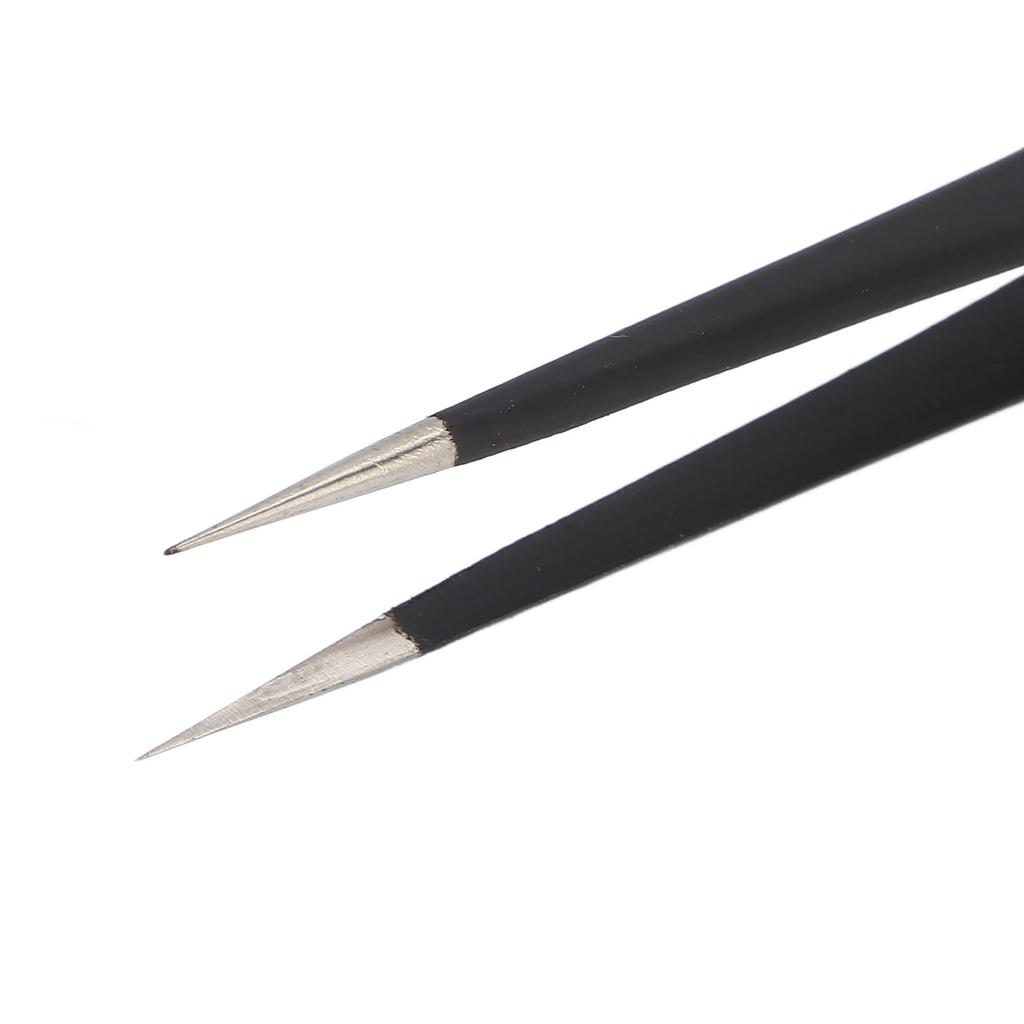 Nail Tweezers Multifunctional Durable Rustproof Exquisite Double Headed Design Tweezers for Home Nail Salon