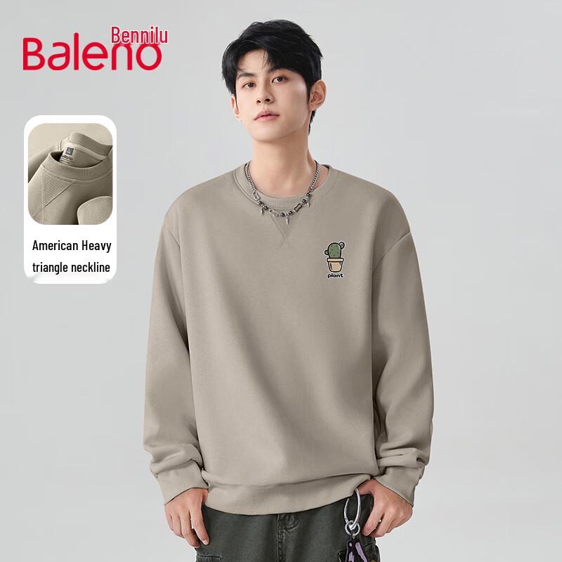Baleno Men's Heavyweight Crewneck Sweatshirt