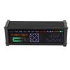 Electronic Fluorescent Tube Clock LED Display WFD Clock Cyberpunk Desktop Ornament for Home Car