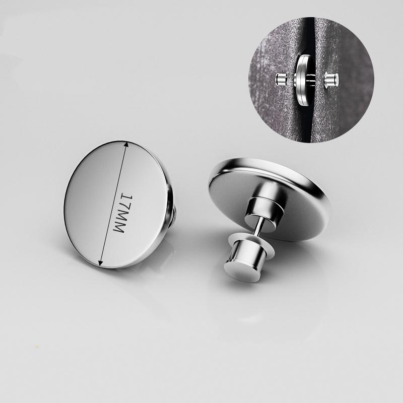 1-12 Paare Vorhang Magnetischer Knopf Nagelfrei Abnehmbar Fenster Vorhang Schließen Magnet Schnalle Verstellung Vorhangclip Zubehör