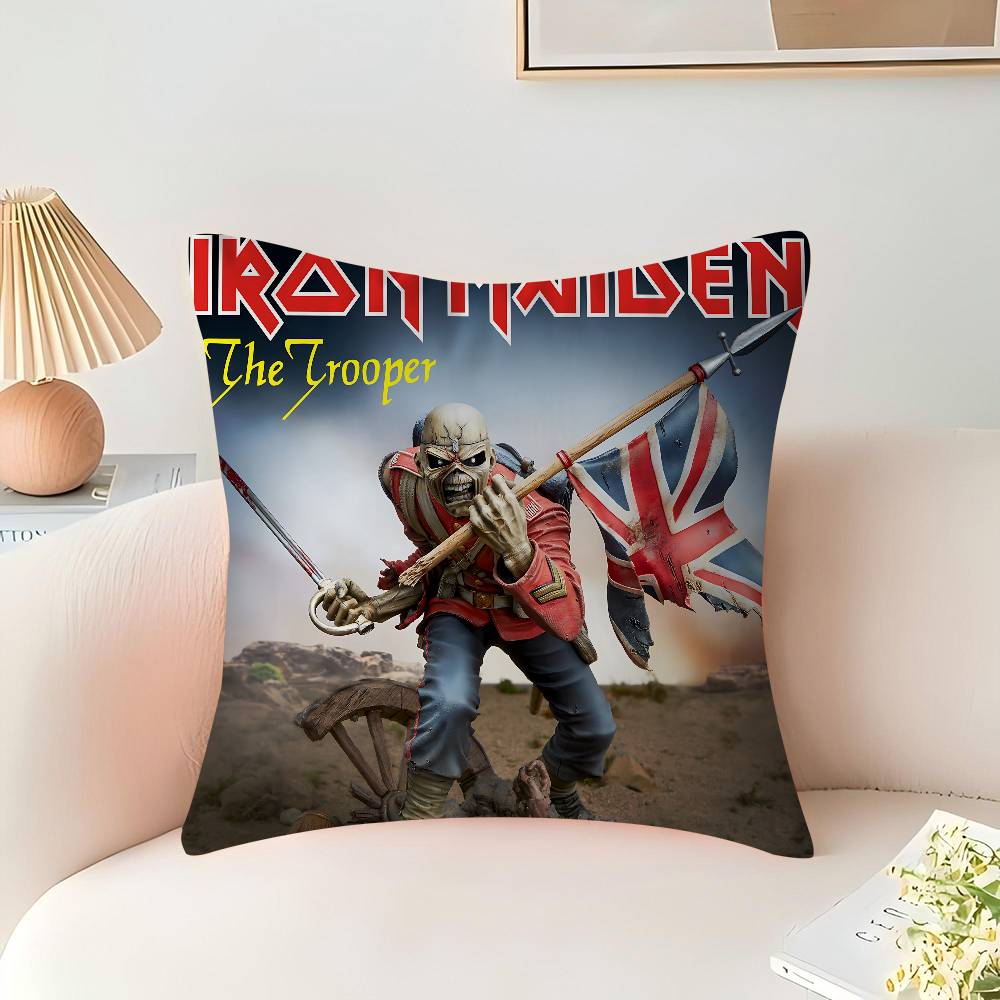 Band I-Iron C-Cool M-Maiden Pillow Cover Sofa Cushion Cover Home Room Decoration Children Gift