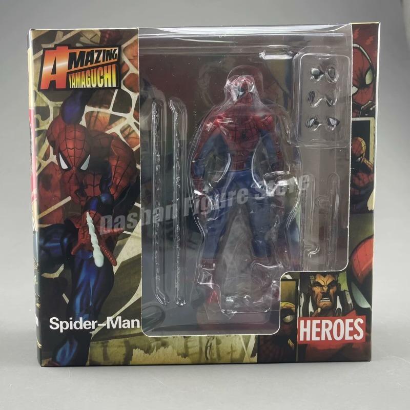 Revoltech Agent Anti-Venom Action Figure Model Toys PVC Collection Amazing Yamaguchi Agent Venom Eugene Thompson Figurine