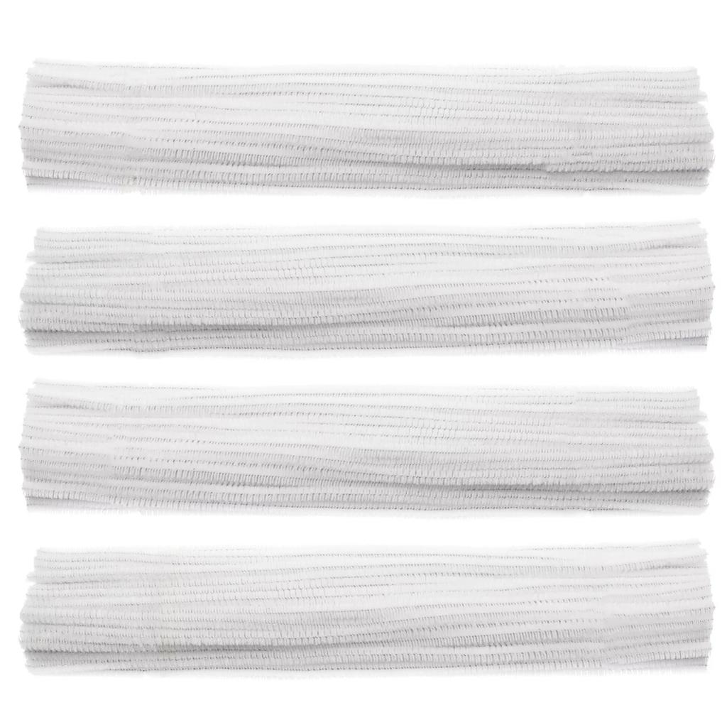 400pcs Chenille Stems Pipe Cleaners Kindergarden DIY Art Craft Materials for Creative Handicraft DIY Felting Animal Skeleton