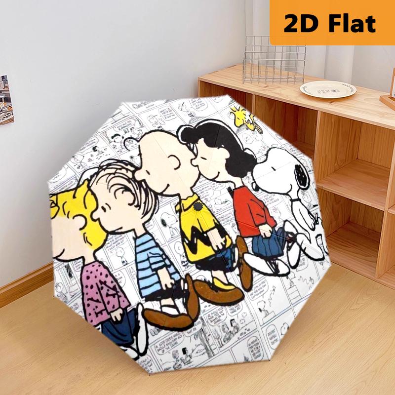 1pc Snoopy umbrella Portable 8-rib structure suitable for all seasons, home, travel, outdoor umbrella
