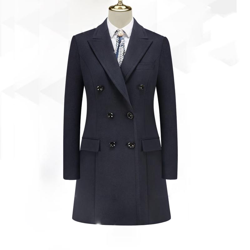 

ROMON Women s Long Wool Overcoat XL