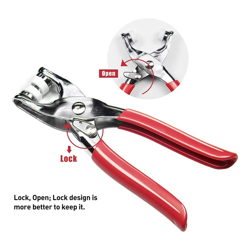 400pcs Prong Rings Buckle Buttons Metal Colour Pliers Snap Button Claw DIY Set Hand Pressure Plier Rivet Buckle Sew Tool