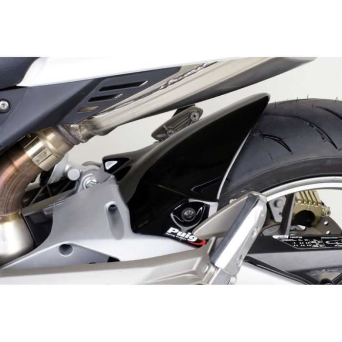 Garde-boue arrière Puig noir (4902N) Aprilia SHIVER 750