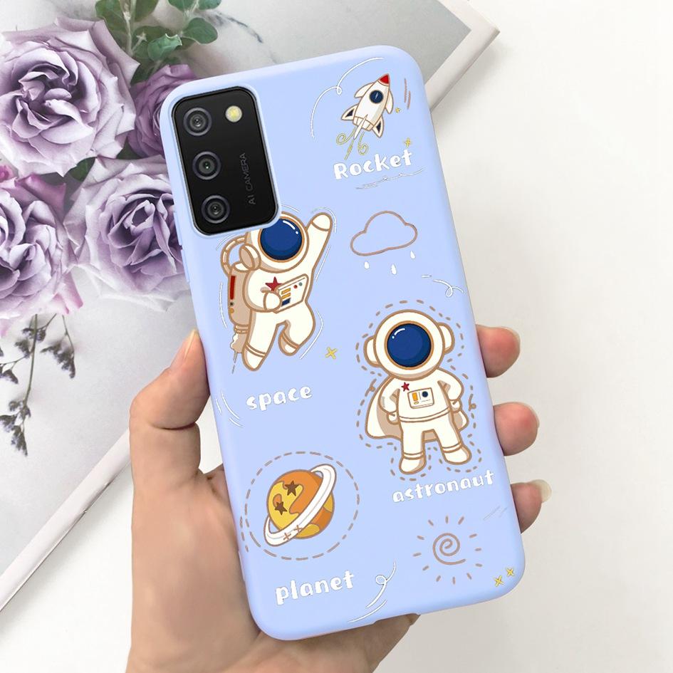For Samsung A03s A02s Case New Fashion Flower Butterfly Shockproof Bumper For Samsung Galaxy A03s SM-A037F A 02s SM-A025F Covers